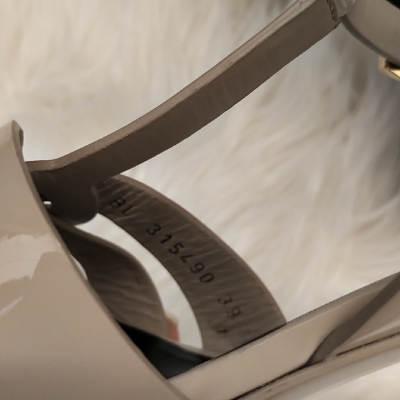 *SOLD* 💯Authentic YSL T-Strap Tribute Sandals - Picture 8 of 8